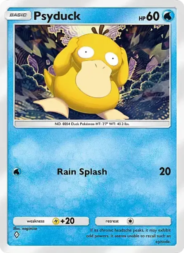 Psyduck — Mega Rising card #048