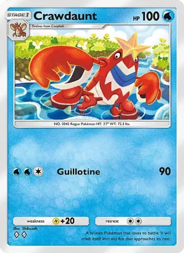 Crawdaunt — Mega Rising card #059