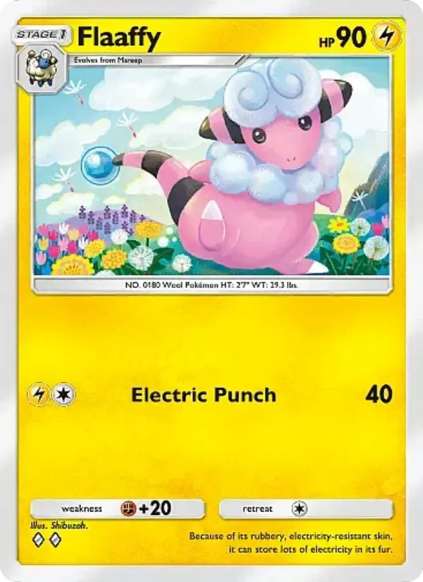 Flaaffy — Mega Rising card #083