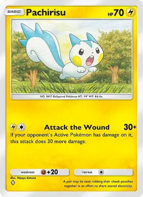 Pachirisu — Mega Rising card #089