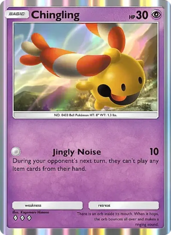 Chingling — Mega Rising card #109