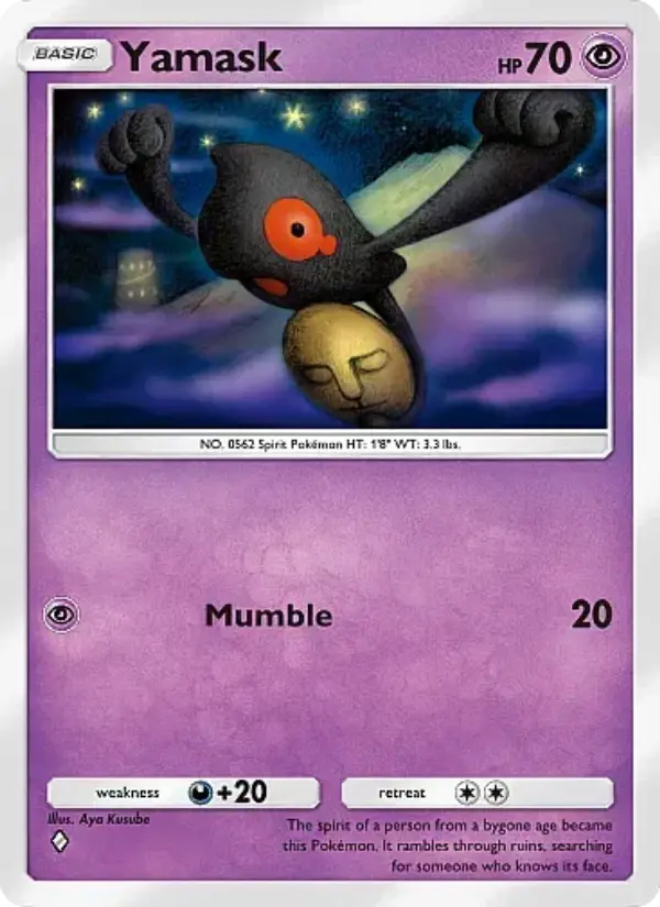 Yamask — Mega Rising card #110