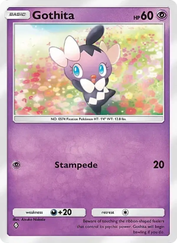 Gothita — Mega Rising card #112