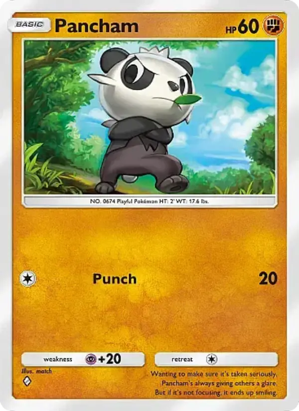 Pancham — Mega Rising card #138