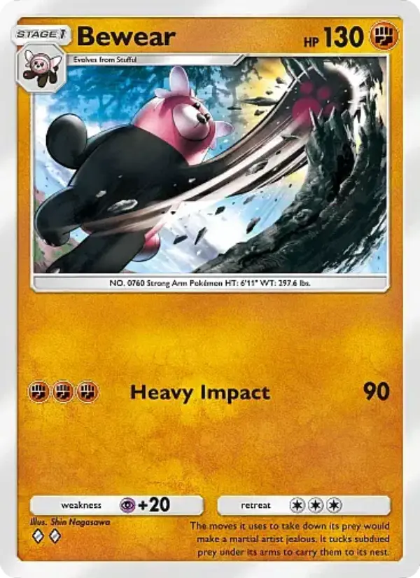 Bewear — Mega Rising card #142