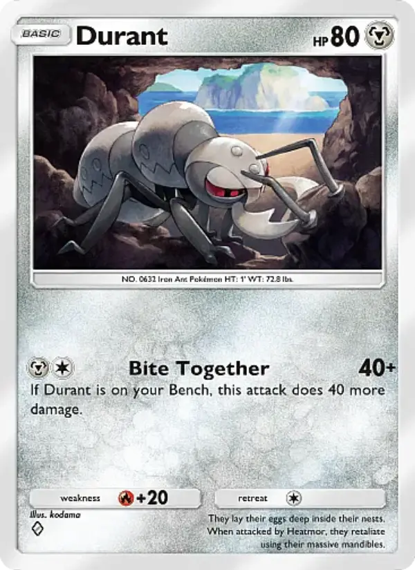 Durant — Mega Rising card #168