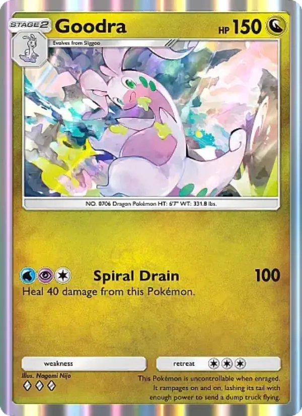 Goodra — Mega Rising card #179