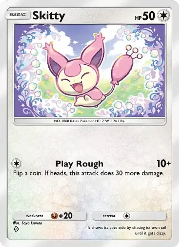 Skitty — Mega Rising card #193