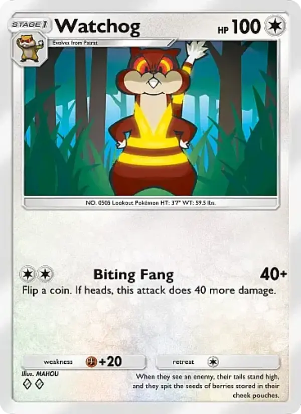 Watchog — Mega Rising card #200