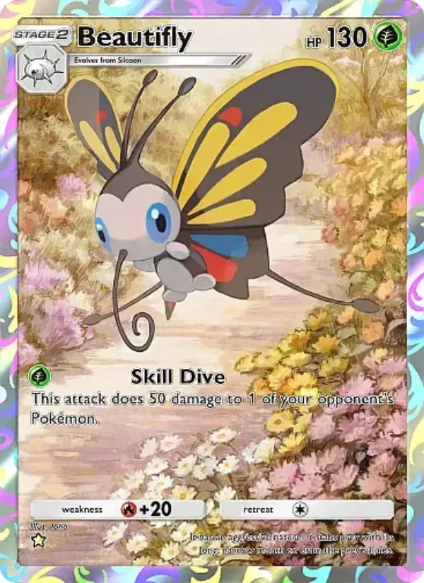 Beautifly — Mega Rising card #227