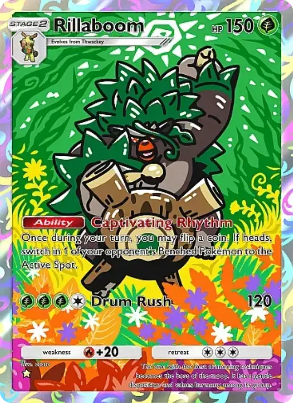 Rillaboom — Mega Rising card #229