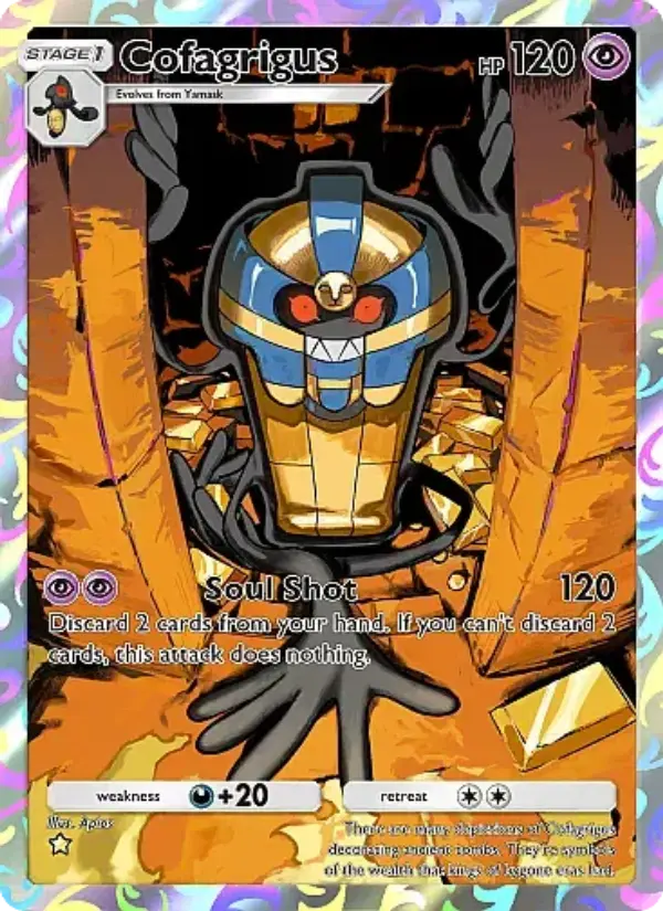 Cofagrigus — Mega Rising card #238