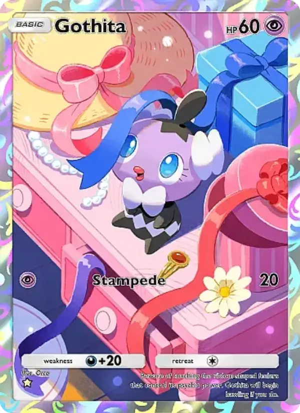 Gothita — Mega Rising card #239