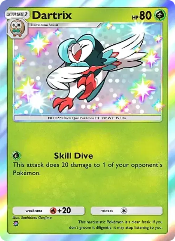 Dartrix — Mega Rising card #291