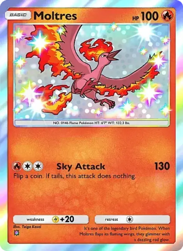 Moltres — Mega Rising card #292