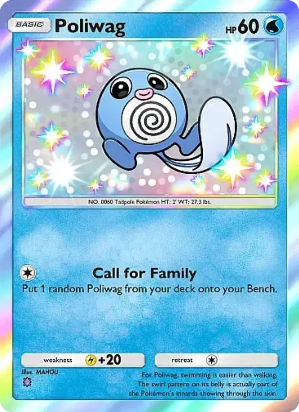 Poliwag — Mega Rising card #295