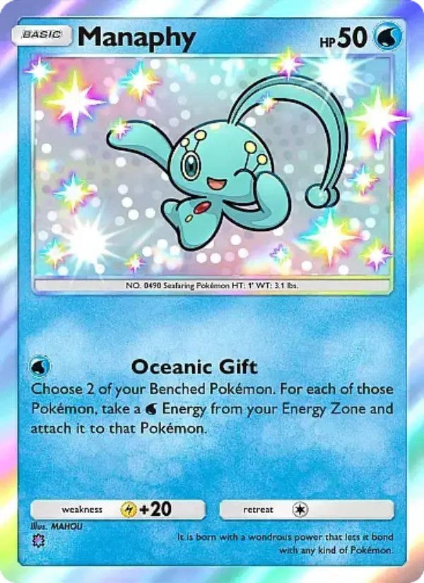 Manaphy — Mega Rising card #299