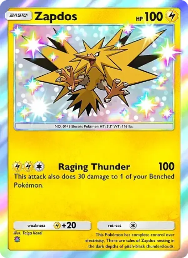 Zapdos — Mega Rising card #302
