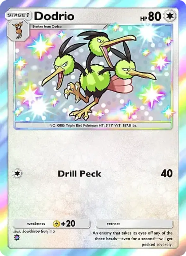Dodrio — Mega Rising card #315