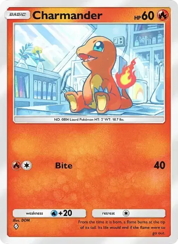 Charmander — Crimson Blaze card #011
