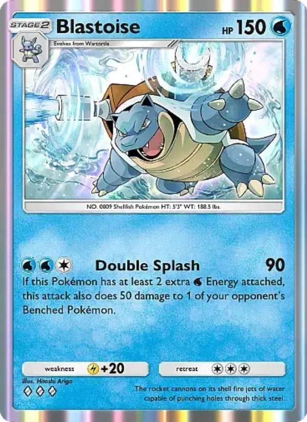 Blastoise — Crimson Blaze card #019