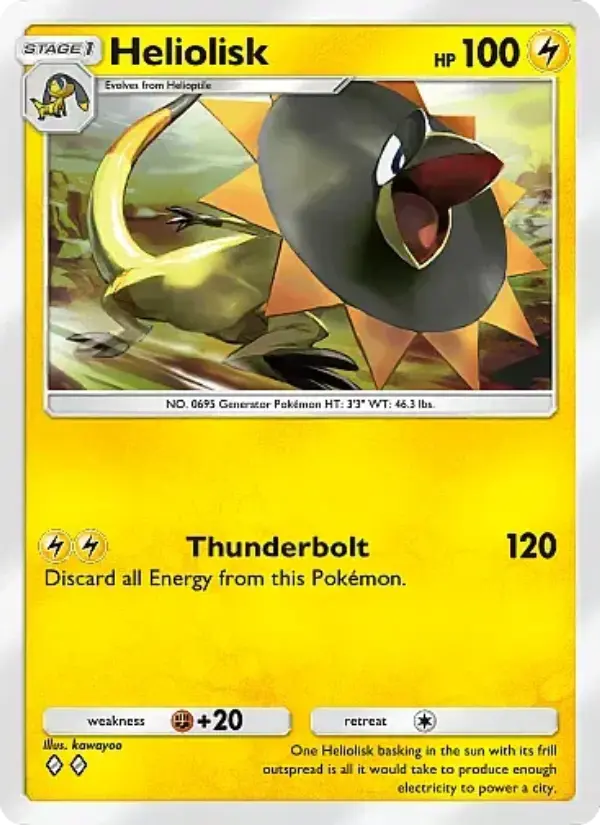 Heliolisk — Crimson Blaze card #029