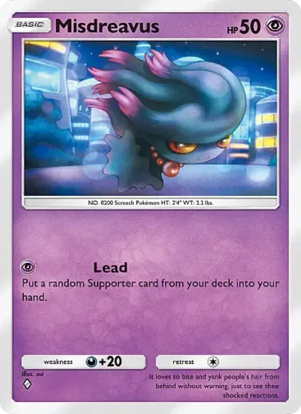 Misdreavus — Crimson Blaze card #030