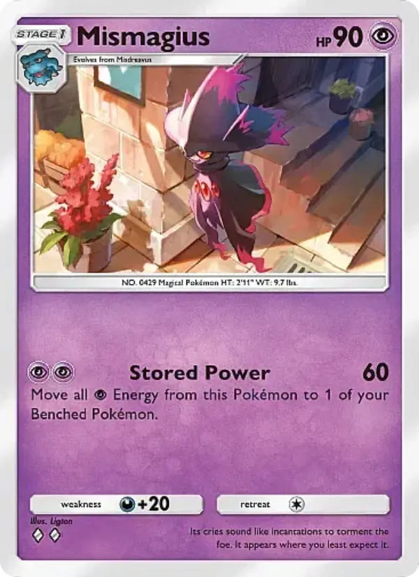 Mismagius — Crimson Blaze card #031