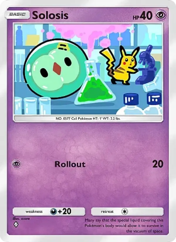 Solosis — Crimson Blaze card #032