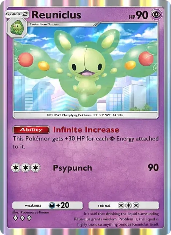 Reuniclus — Crimson Blaze card #034