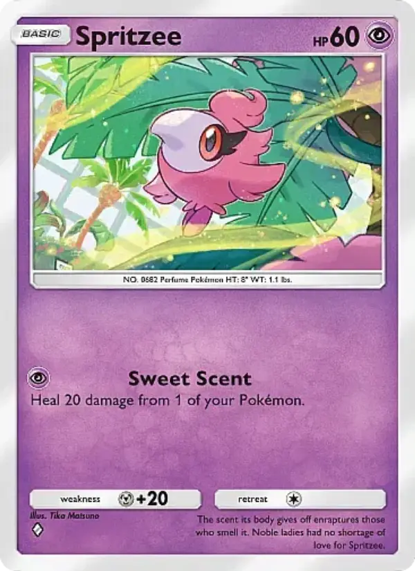 Spritzee — Crimson Blaze card #035
