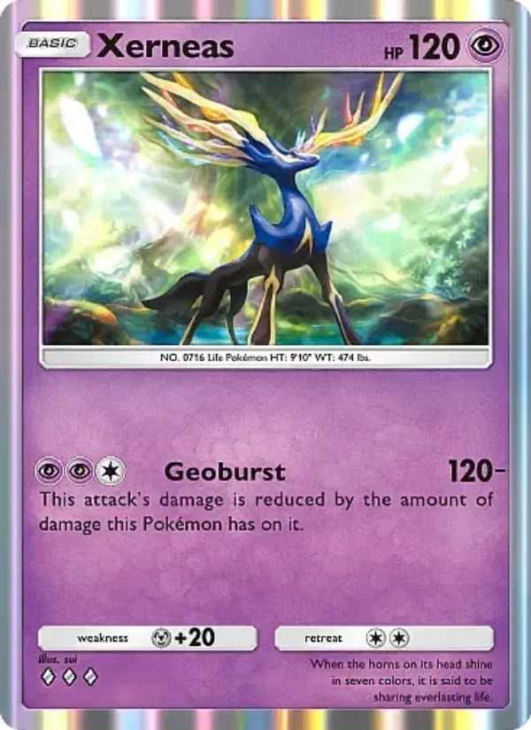 Xerneas — Crimson Blaze card #037