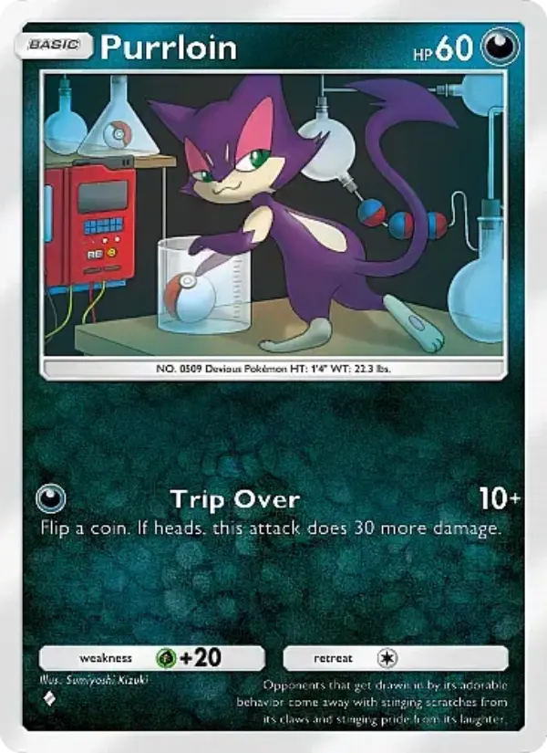 Purrloin — Crimson Blaze card #047