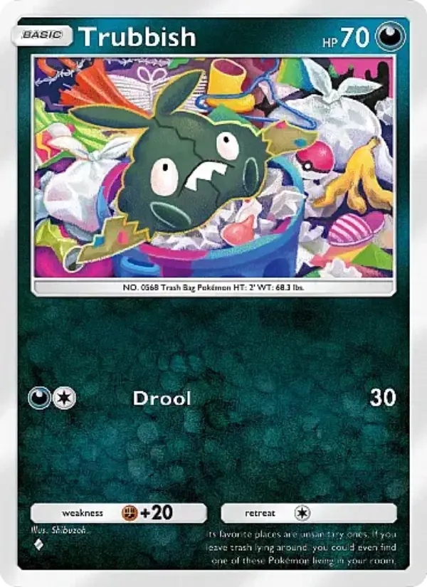 Trubbish — Crimson Blaze card #049