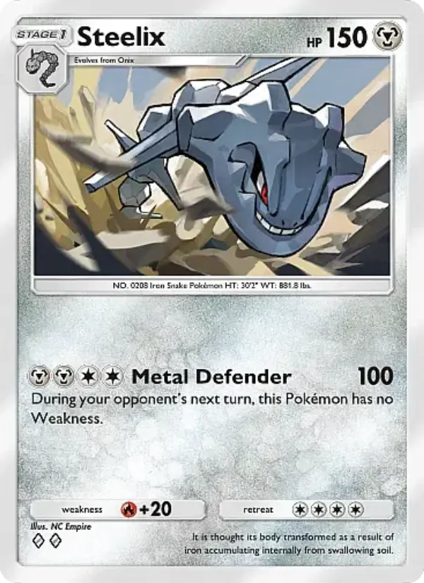 Steelix — Crimson Blaze card #051