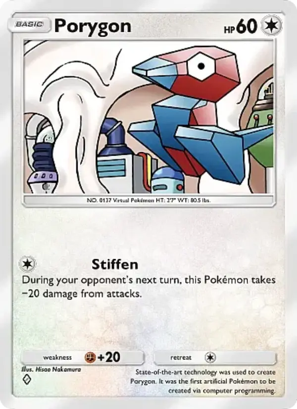 Porygon — Crimson Blaze card #056
