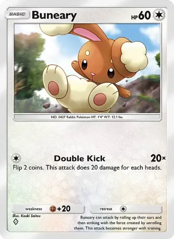 Buneary — Crimson Blaze card #062
