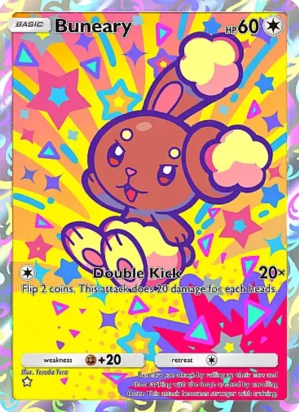 Buneary — Crimson Blaze card #075
