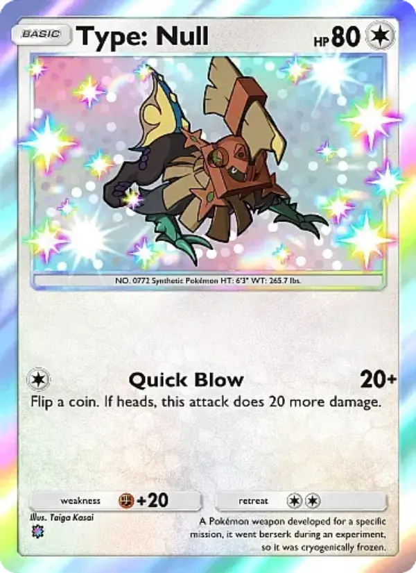 Type: Null — Crimson Blaze card #096