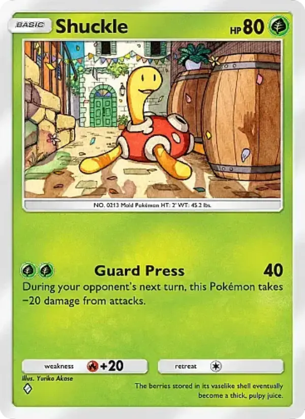 Shuckle — Fantastical Parade card #003