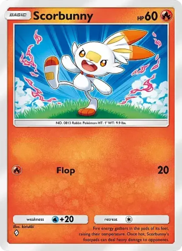 Scorbunny — Fantastical Parade card #024