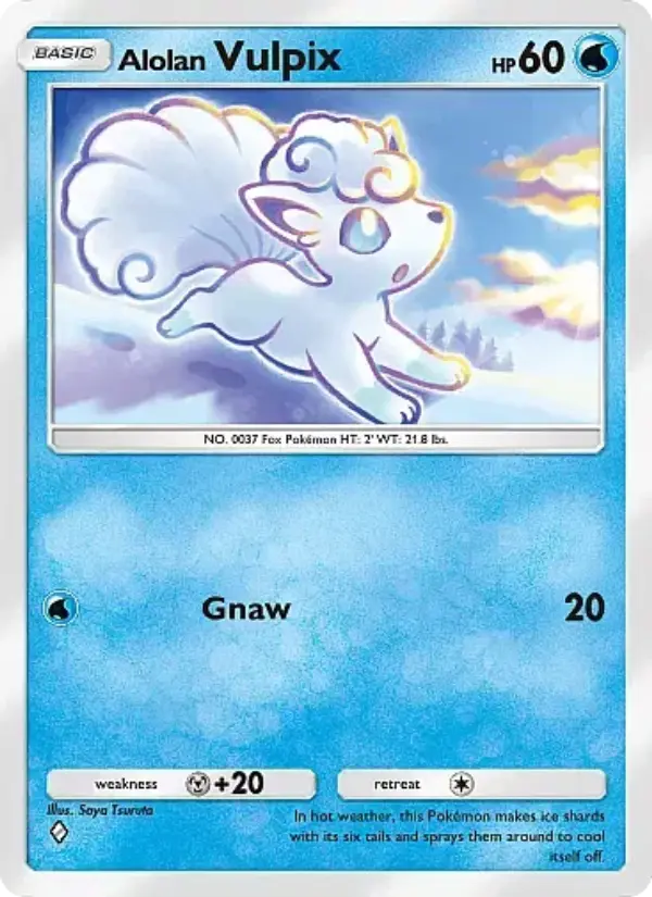 Alolan Vulpix — Fantastical Parade card #028