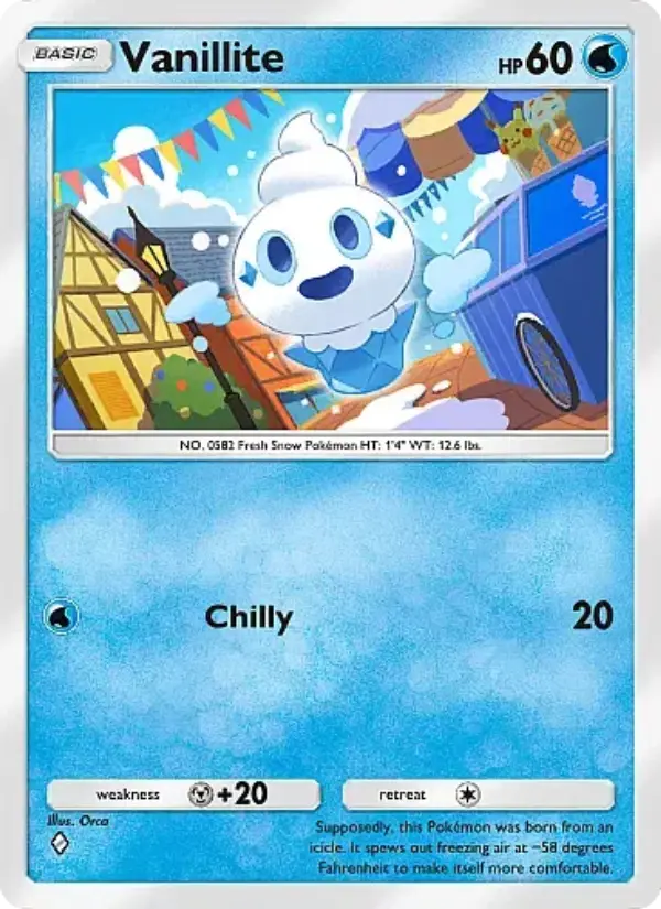 Vanillite — Fantastical Parade card #037