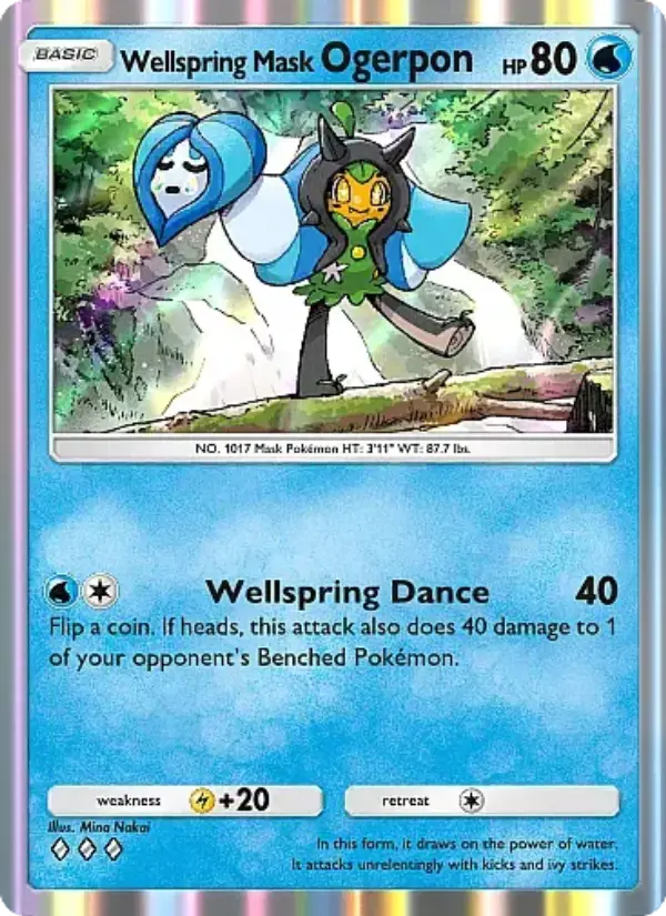 Wellspring Mask Ogerpon — Fantastical Parade card #048
