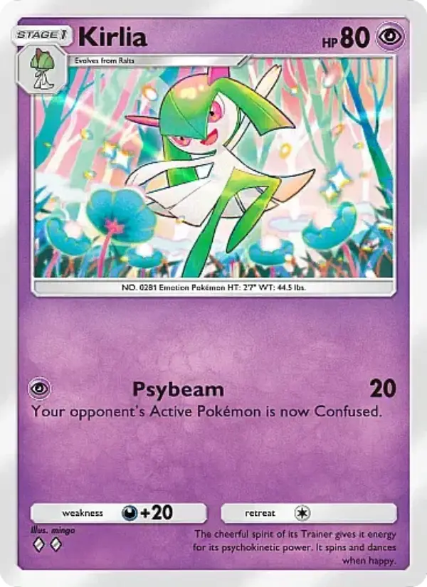 Kirlia — Fantastical Parade card #064