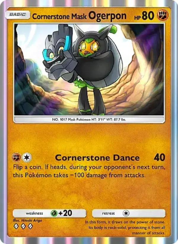 Cornerstone Mask Ogerpon — Fantastical Parade card #093