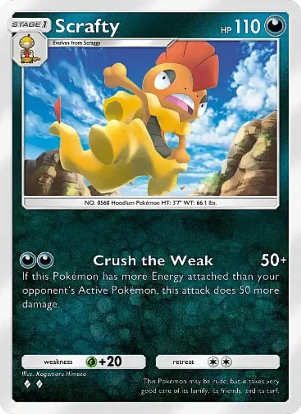 Scrafty — Fantastical Parade card #107