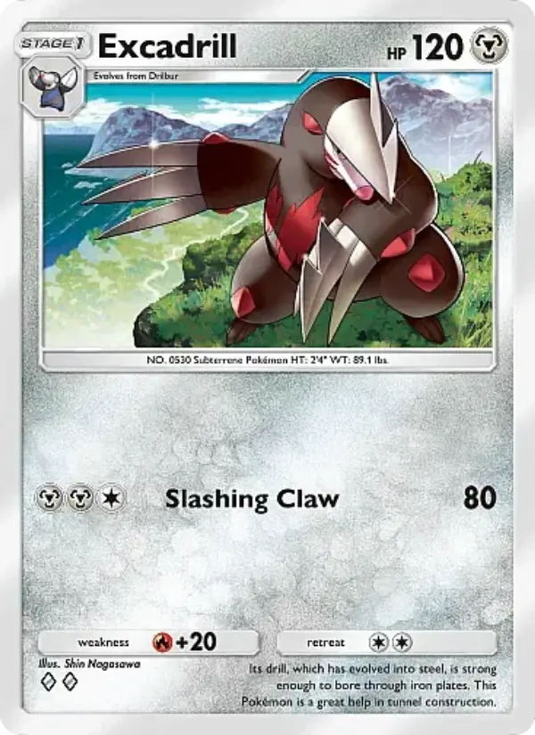 Excadrill — Fantastical Parade card #114