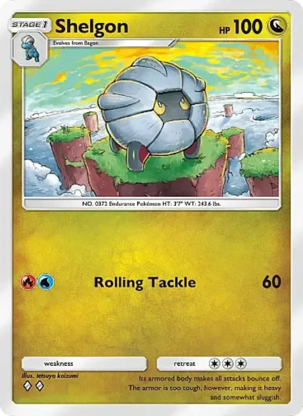 Shelgon — Fantastical Parade card #122