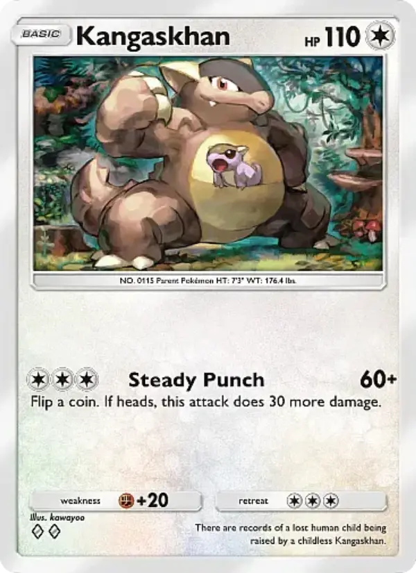 Kangaskhan — Fantastical Parade card #126